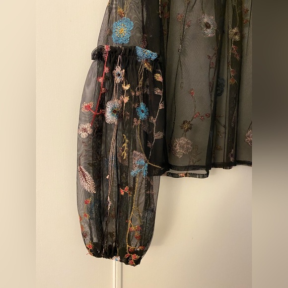 A New Day sheer black top - Picture 7 of 7